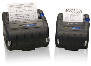 Modèle CMP-20II de Citizen, Imprimante mobile pour tickets de vente